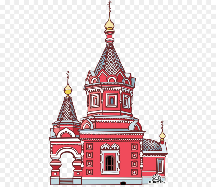 собор Василия Блаженного，храм PNG
