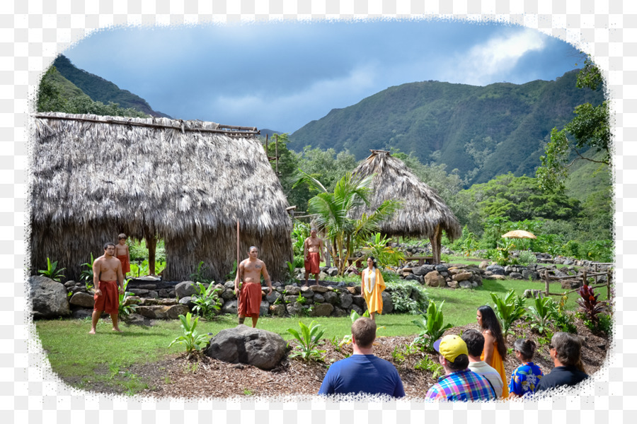 гавайская деревня，кауаи PNG