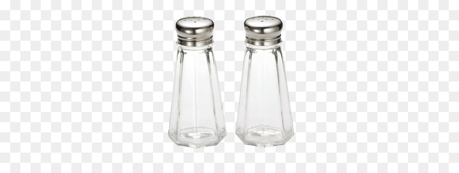 стеклянная бутылка，соль и перец шейкеры PNG