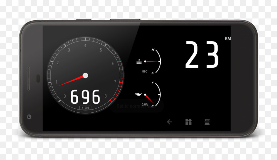 HUD тахометр PNG. Android\ display PNG. On display PNG.