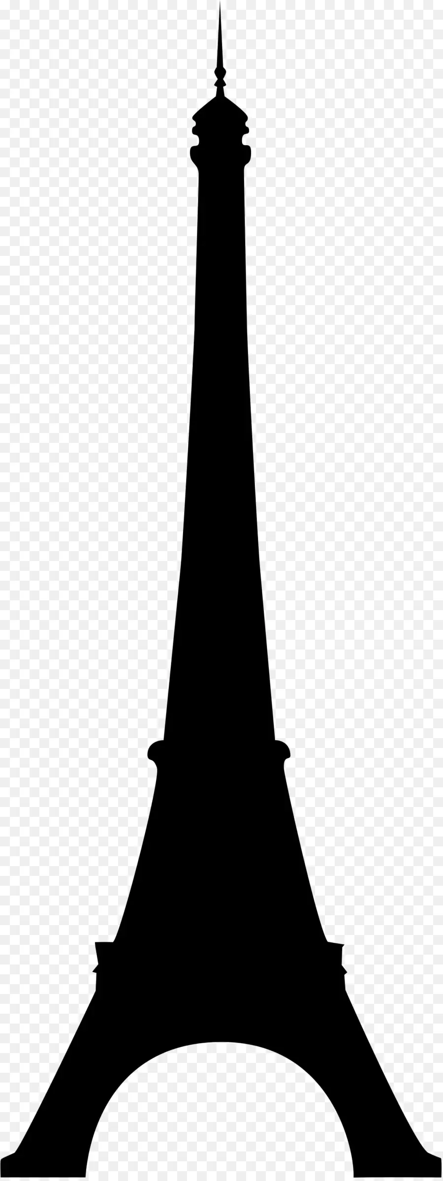Эйфелева башня，силуэт PNG