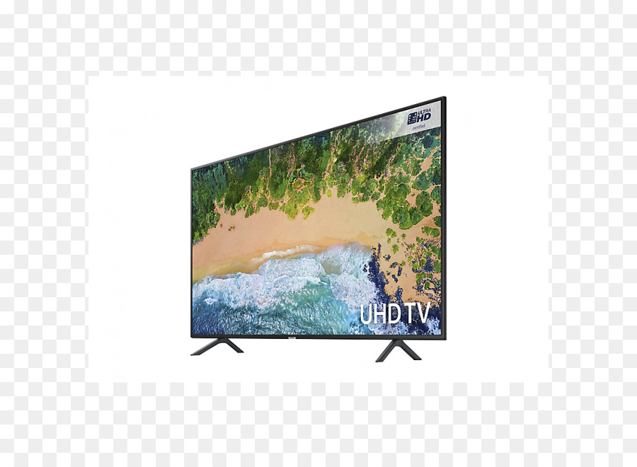 класса Samsung Nu7100 смарт 4k Uhd телевизор，Разрешение 4k PNG