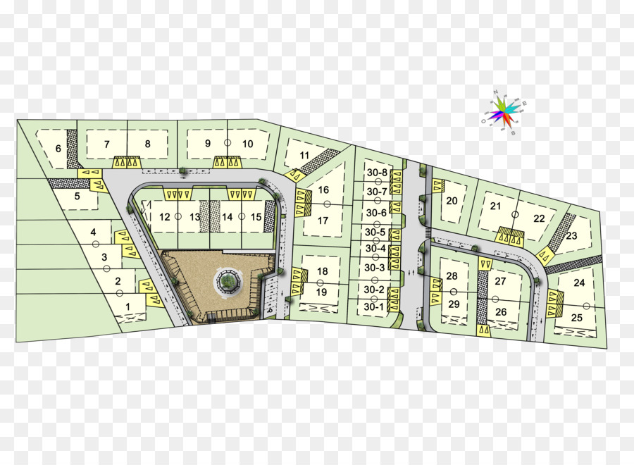 городской дизайн，план этажа PNG