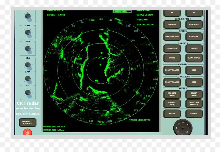 морской радар，радар PNG