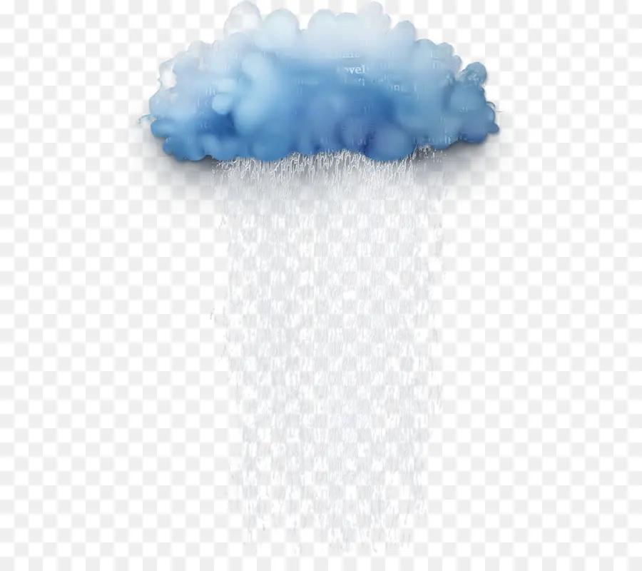 облако，дождь PNG