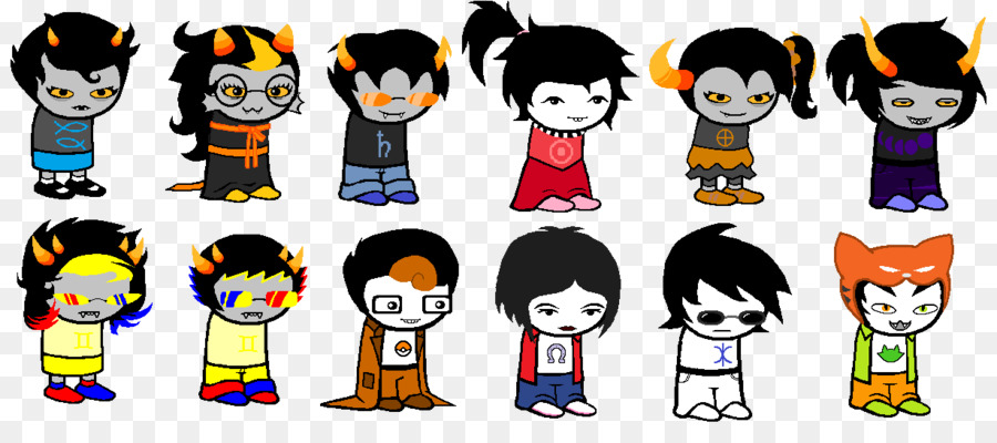 как Homestuck，характер PNG