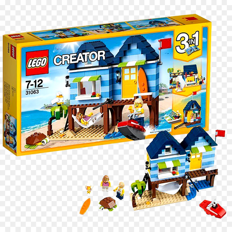 Лего 31063 создатель пляжным отдыхом，Лего создатель PNG
