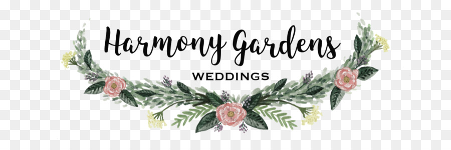 гармония сада тропические свадебные сад，свадьба PNG
