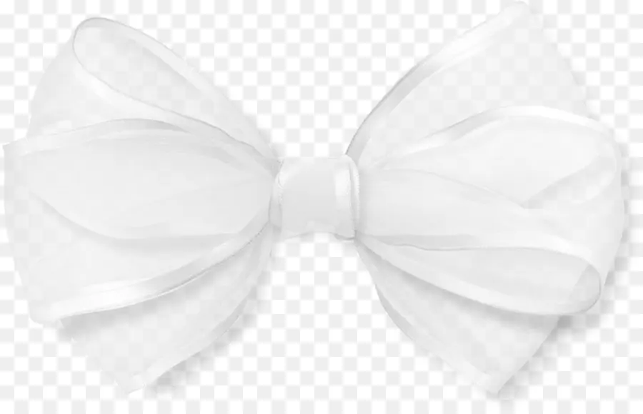 галстук бабочка，белый PNG
