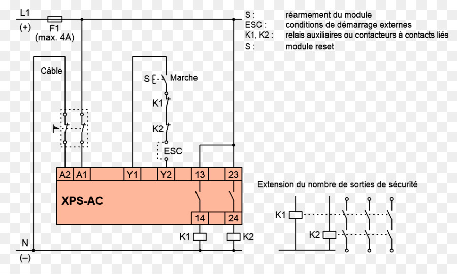 Xpsac5121 схема подключения