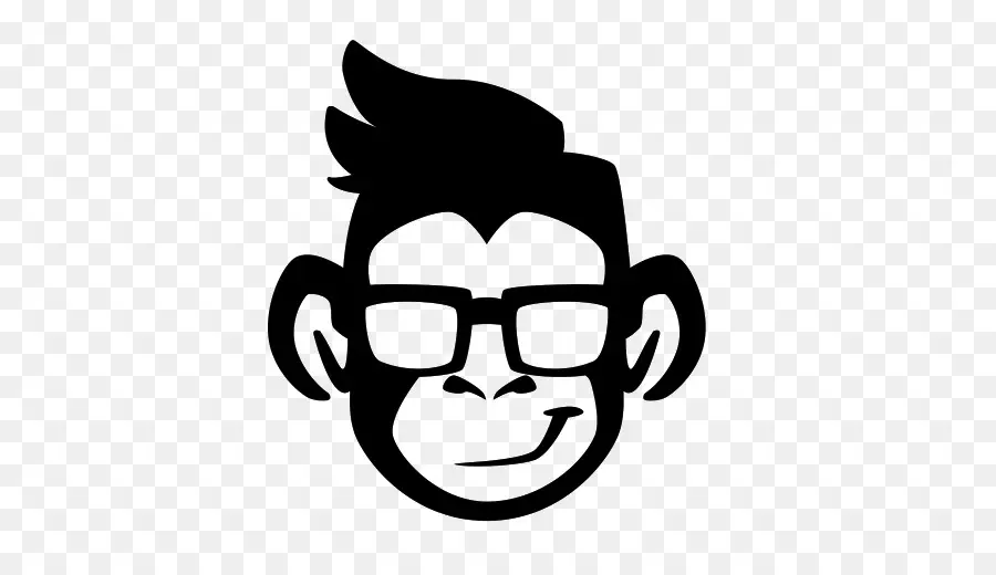 шимпанзе，логотип PNG