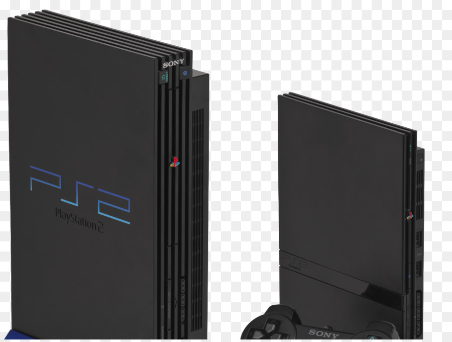 игровые приставки，игровая приставка Playstation 2 PNG