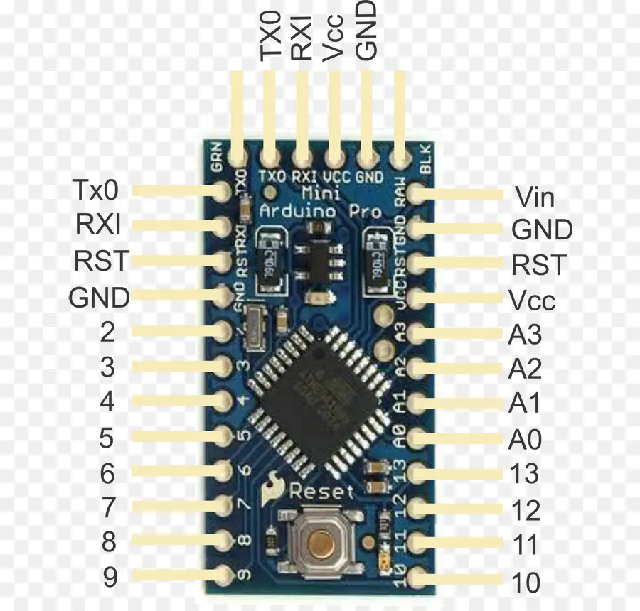 Ардуино Про Мини，микроконтроллер PNG
