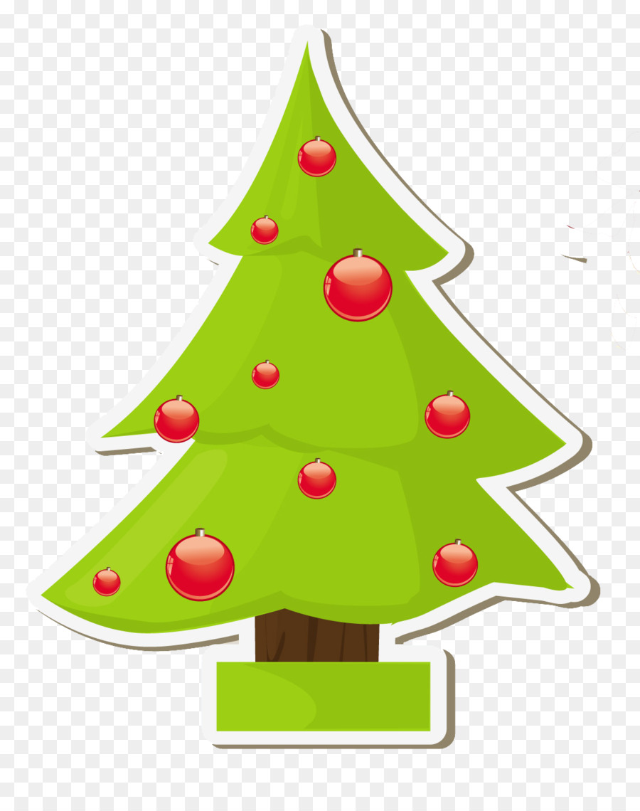 Рождественская елка，Санта Клаус PNG