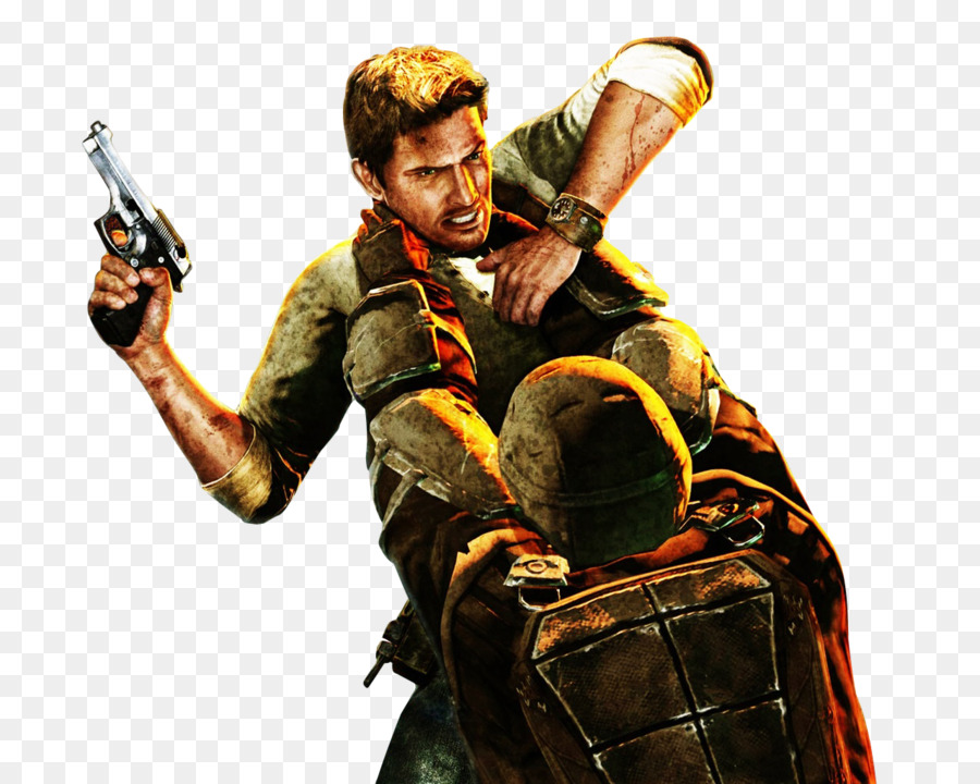 в Uncharted 2 среди воров，нейтан Дрейк PNG