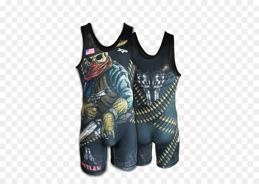 Одежда Wrestling для детей. Wrestling Singlet. Outlaw Apparel.