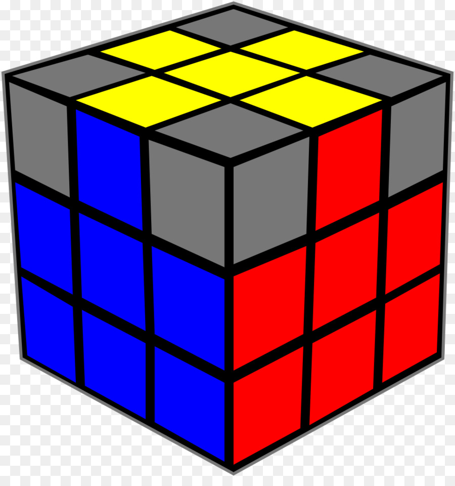 Сборка желтого Креста кубик Рубика 3х3