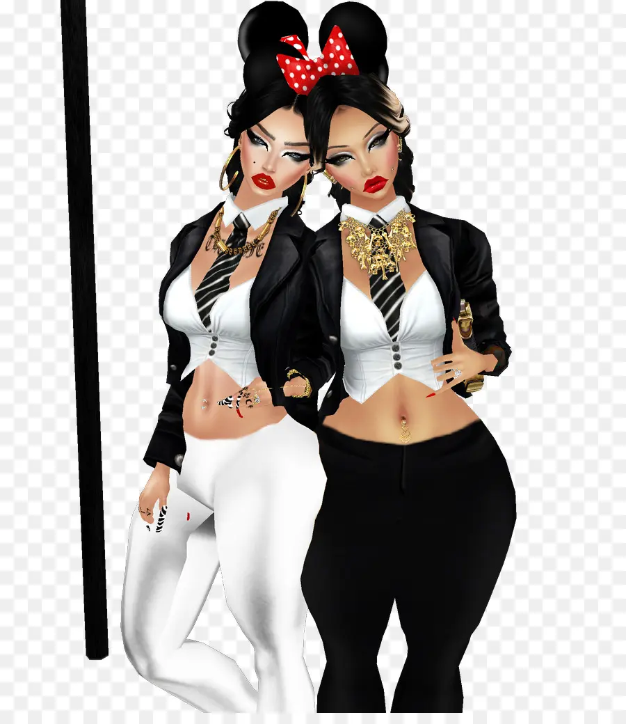 в Imvu，аватар PNG