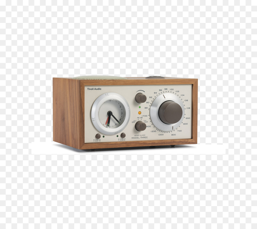 аудио модель Тиволи три БТ будильник радио черный серебряный，радио PNG
