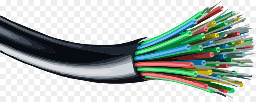 сетевые кабели, компьютерная сеть, оптические волокна