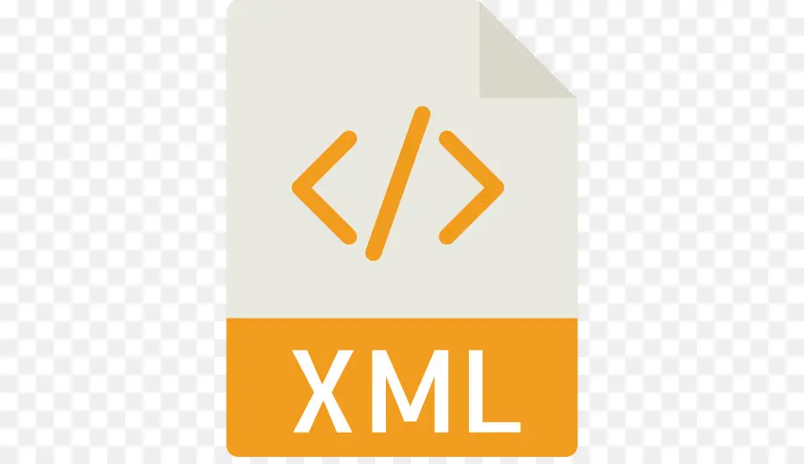 Значок Xml файла，файл PNG