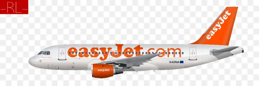 самолет Easyjet，авиакомпания PNG