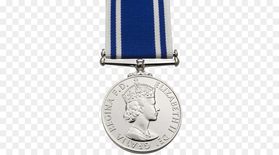медаль，длинная полицейская служба и хорошая медаль поведения PNG