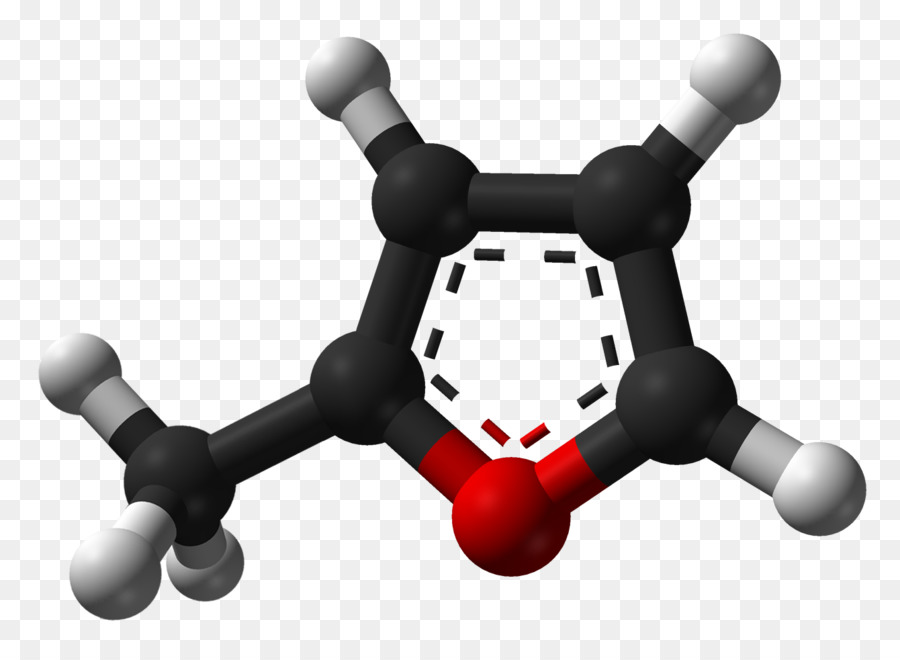 2methylfuran，фуран PNG