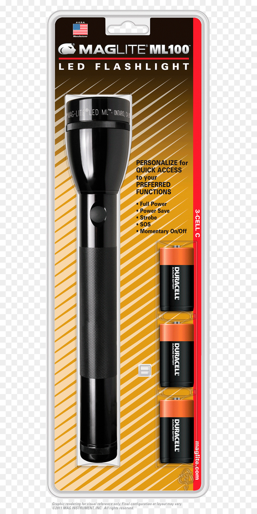 свет，фонарик Maglite Ml100 Led фонарик с PNG