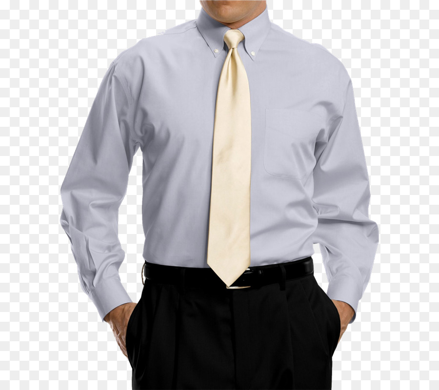 Рубашка белая с галстуком