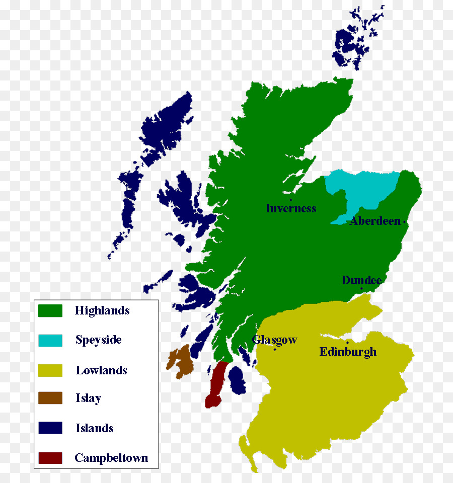 Карта городов шотландии