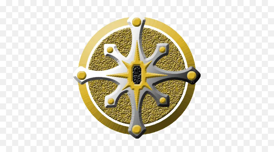 символ，желтый PNG