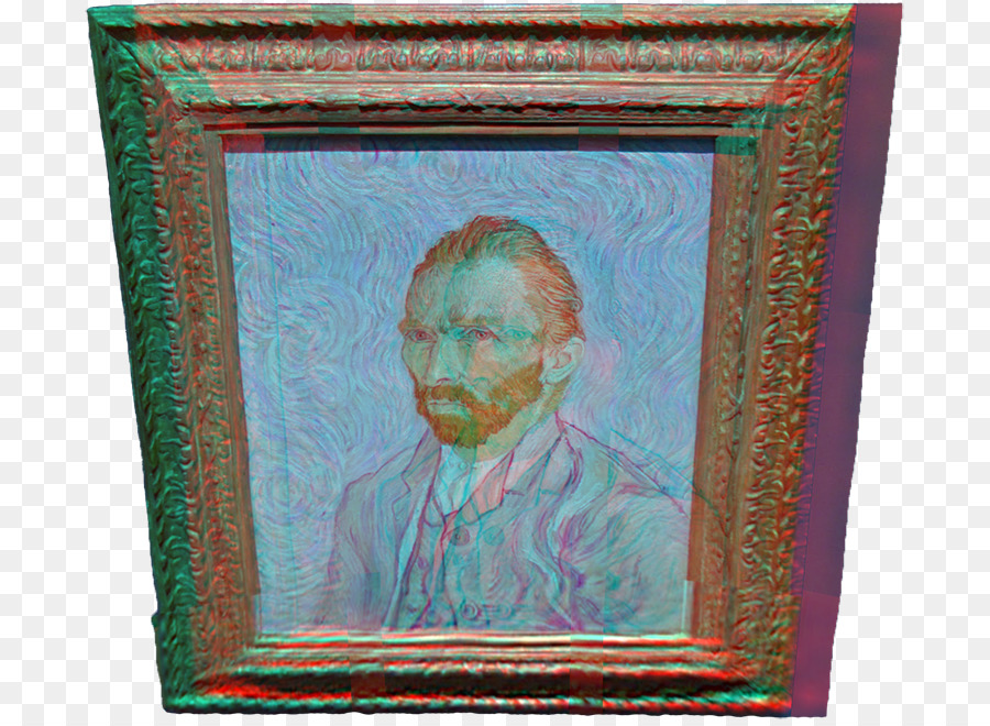 Van Gogh Selfportrait，рисование PNG