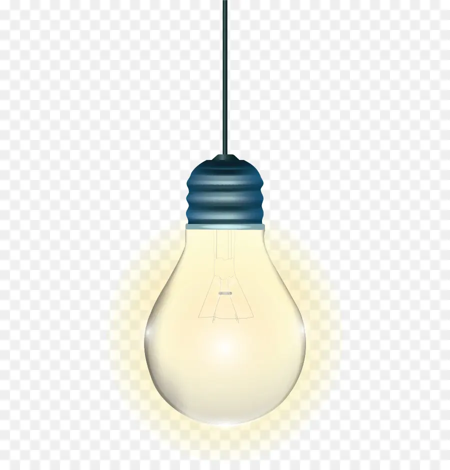 лампочка накаливания，свет PNG