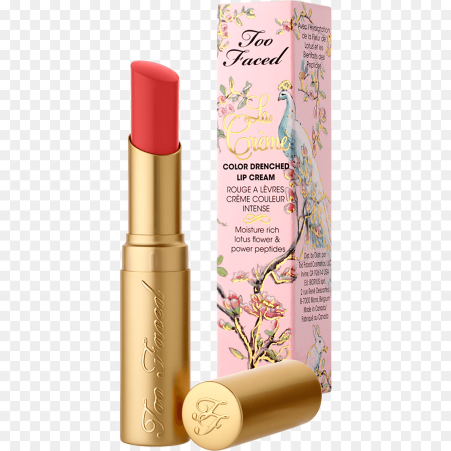 Слишком лицо La Crème Color Drenched Lipstick，бальзам для губ PNG