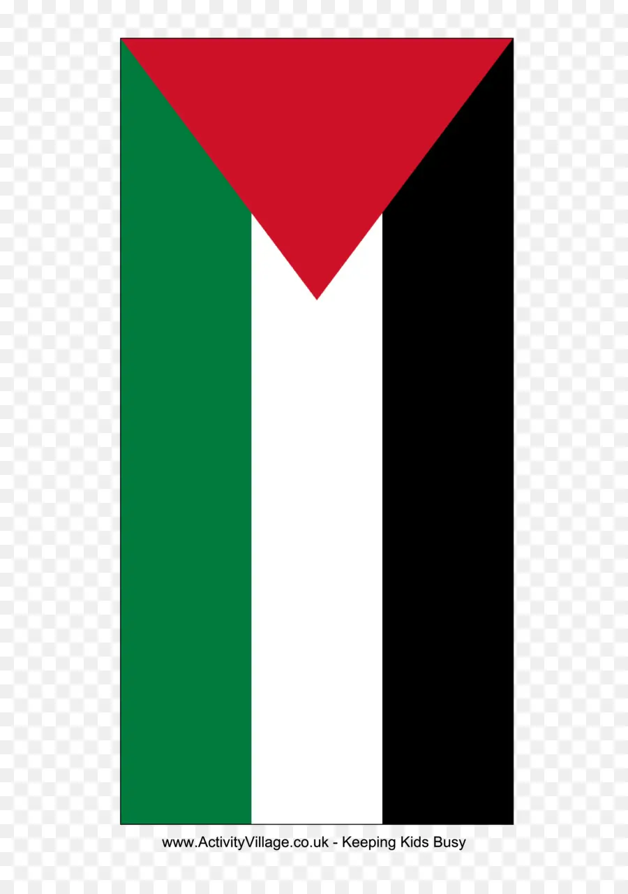 Флаг Палестины，Состояние Палестины PNG