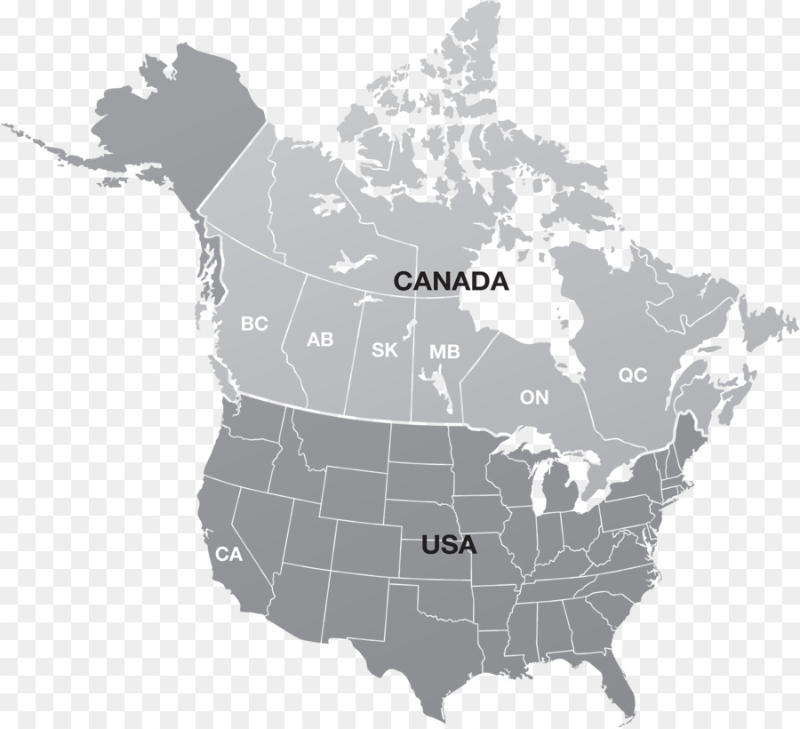Местоположение сша. Границы Канады на карте Северной Америки. Карта США И Канады со Штатами. Карта Канада США на карте. Канада на карте Северной Америки.