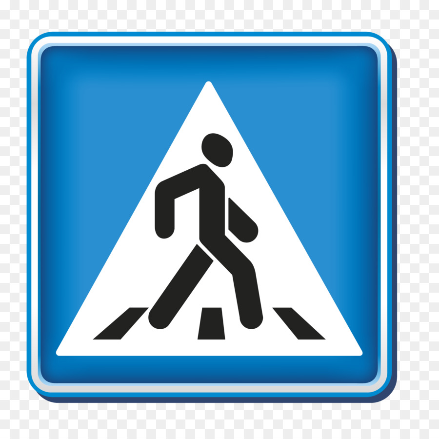 дорожный знак，пешеходный переход PNG