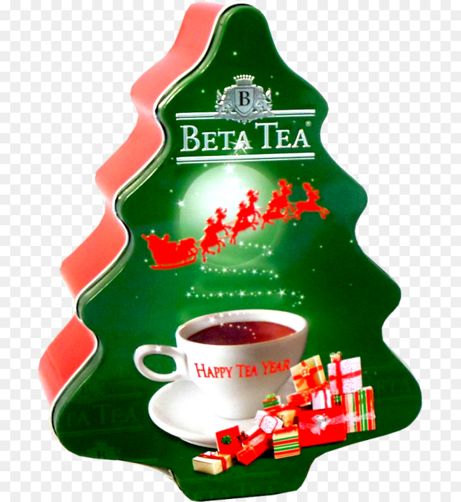 чай，Рождественская елка PNG