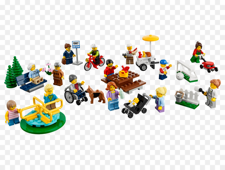 Lego 60134 City Fun в Park City People，Лего Город PNG