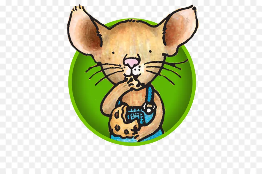 Если вы дадите мышью печенье，компьютерная мышь PNG