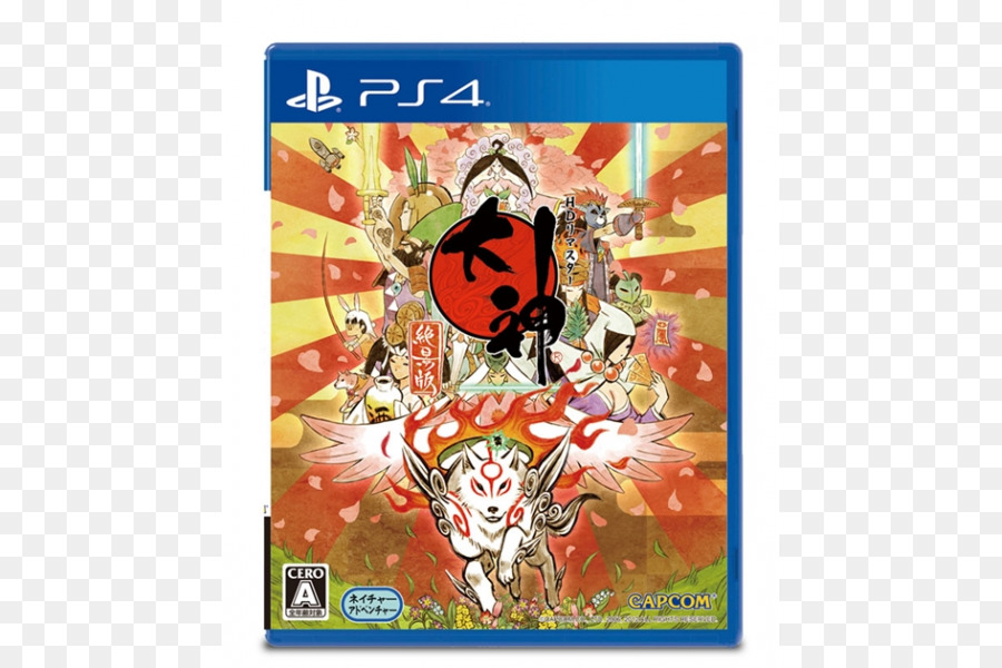 Ōkami，игровая приставка Playstation 2 PNG