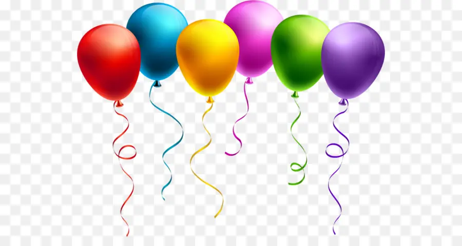 воздушный шар，день рождения PNG