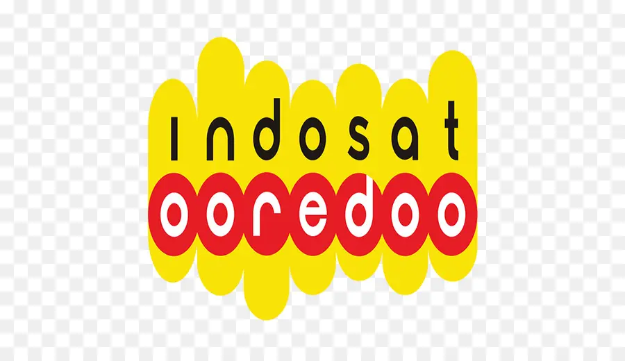 Логотип Indosat Ooredoo，телекоммуникации PNG