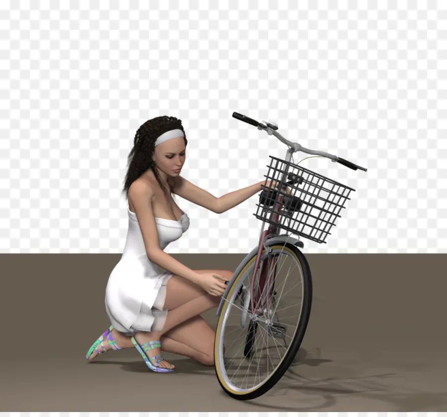 велосипедные рамы，колеса велосипеда PNG