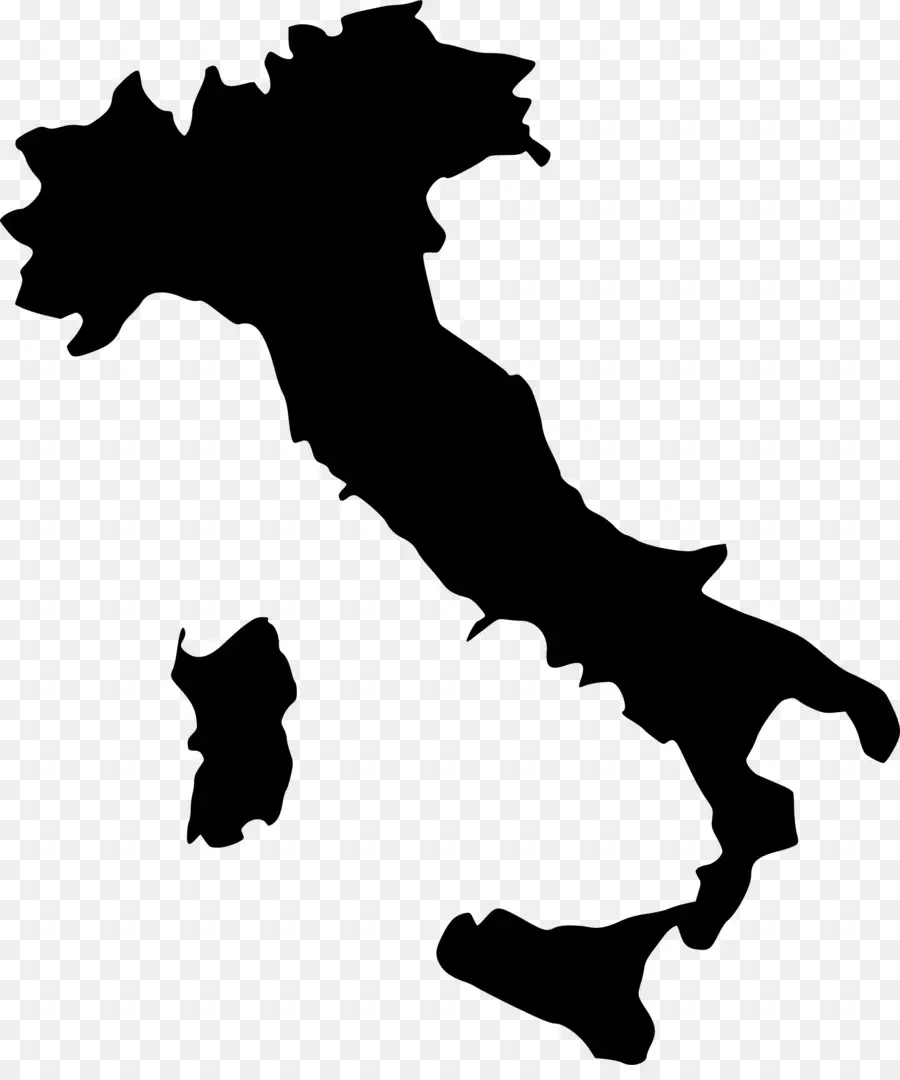 Италия，силуэт PNG