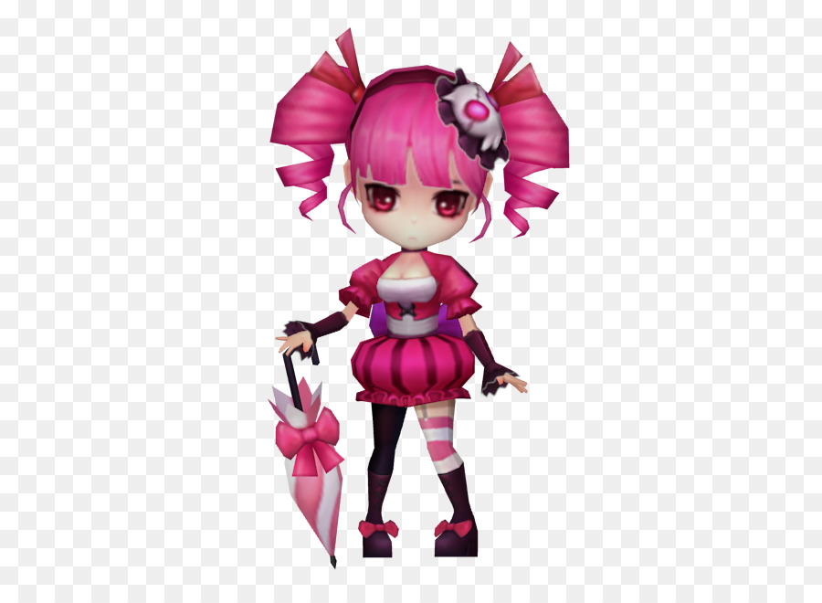 кукла，розовый M PNG