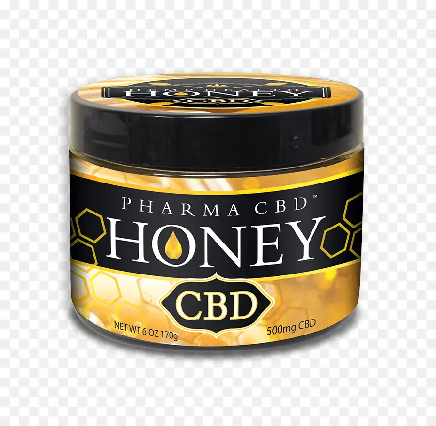 Банка меда Cbd，мед PNG