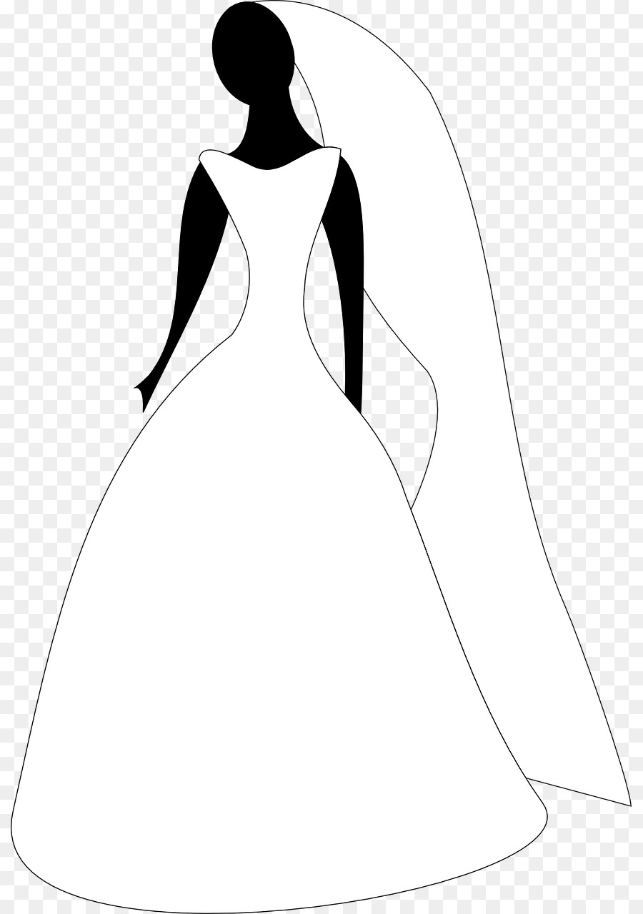 Платье свадебное в силуэте