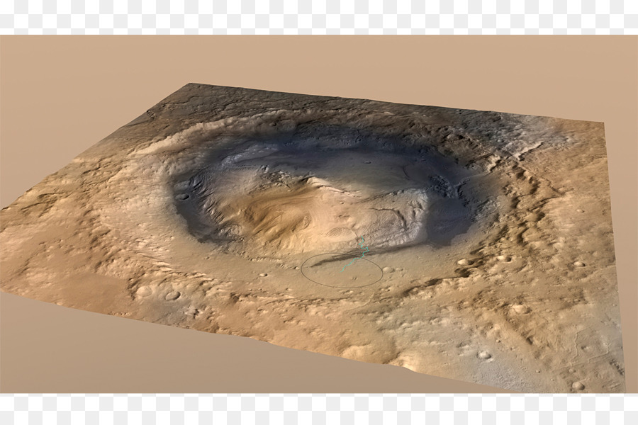 марсианская научная лаборатория，Гейл PNG
